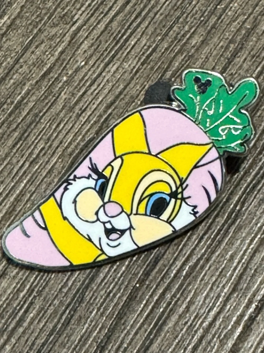 5/$25 Disney Bambi Miss Bunny Carrot Pin